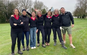 Premiers entraînements pour l'équipe dames.