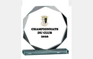 Championnats du club Foursome Dames et Messieurs et par équipe Net