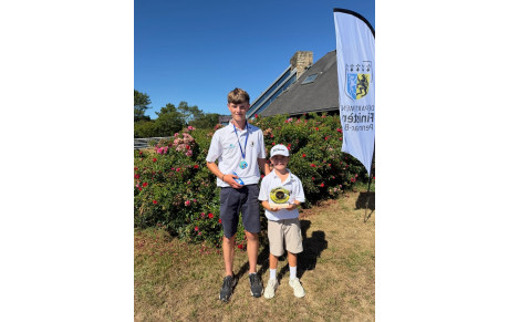 GRAND PRIX JEUNES DE L’ODET : LAZLO 3e EN U16, VADIM GAGNE LE CRITERIUM U8.