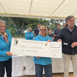 ACS LEUCÉMIE ESPOIR: 76 PARTICIPANTS BRAVENT LA PLUIE BATTANTE POUR L’ACS LEUCÉMIE.